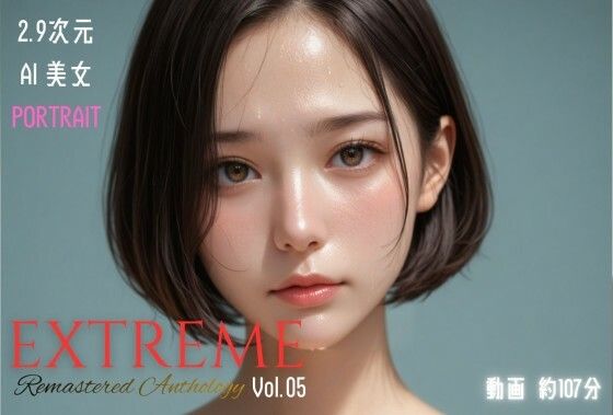 2.9次元AI美女 PORTRAIT EXTREME Remastered Anthology VOL.05 AI SEX 動画集|KEI diffusion[3DCG]評価5.00
