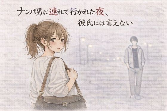 ナンパ男に連れて行かれた夜、彼氏には言えない ―断れなかった―|夜の灯る部屋[寝取り・寝取られ・NTR]評価1.00